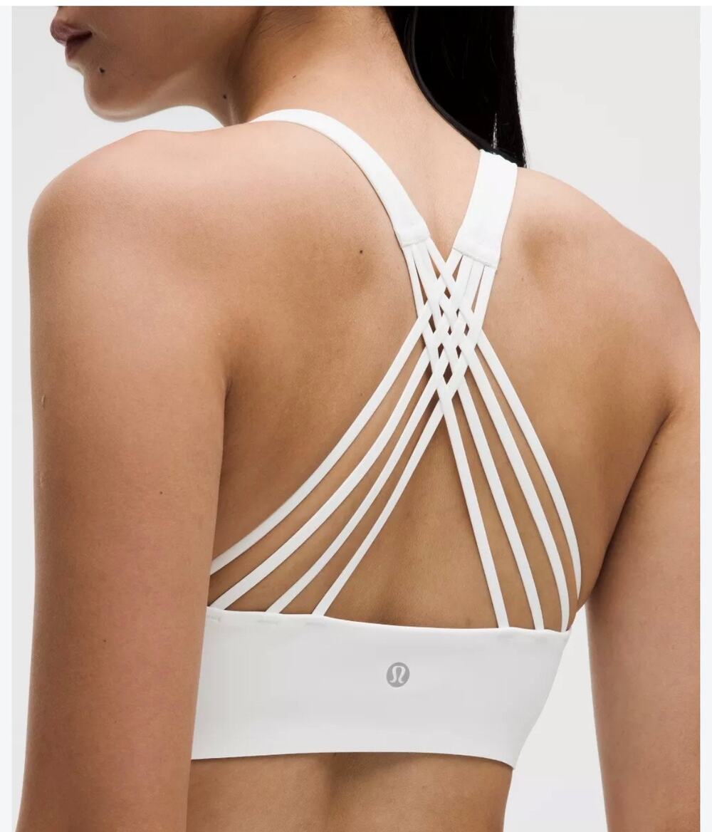 Lululemon flexy flex bra size 6. White.